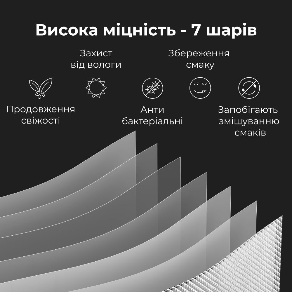 Зовнішній вигляд Вакуумні пакети AENO 20х30 см 50 шт (AVSB20X30)