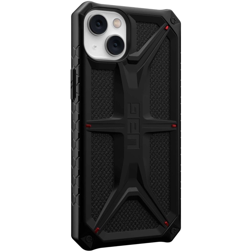 Внешний вид Чехол UAG Monarch для Apple iPhone 14 Kevlar Black (114032113940)