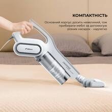 Пылесос DEERMA DX700 Stick Vacuum Cleaner Cord