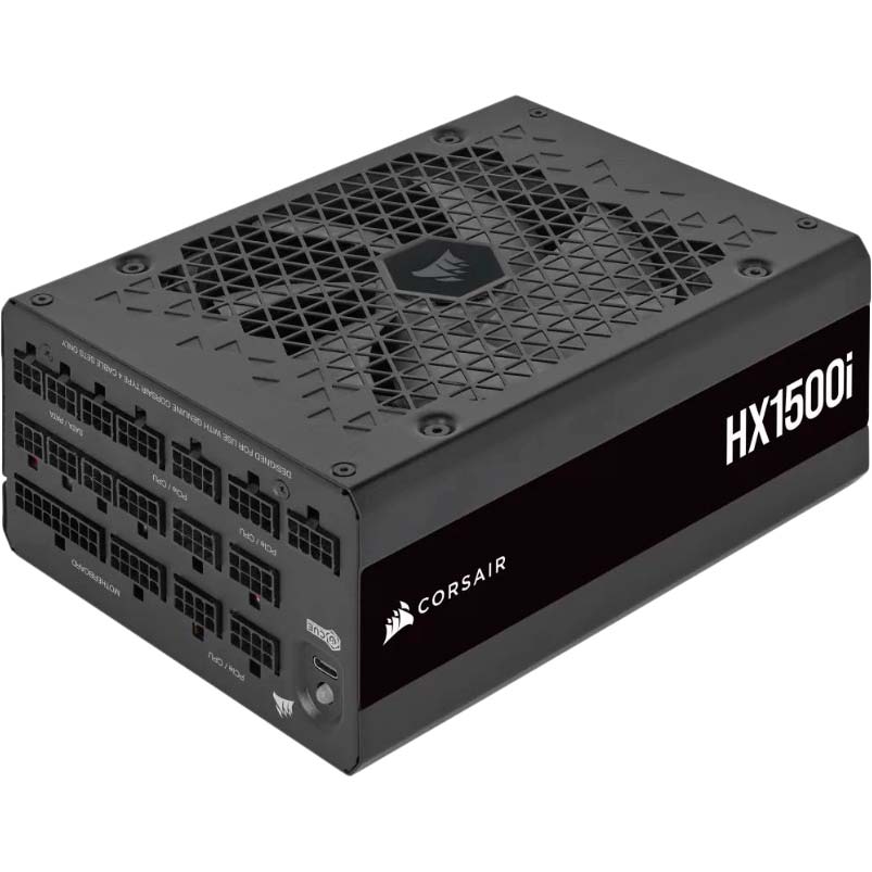 Внешний вид Блок питания Corsair HX1500i PCIE5 1500W (CP-9020261-EU)