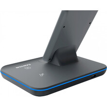 Беспроводное зарядное устройство CANYON WS-303 3 в 1 QI Dark Grey (CNS-WCS303DG)