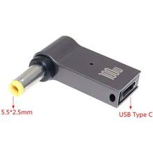 Адаптер для зарядки ноутбука XoKo Type-C-DC 5.5-2.5 100 W (XK-DC-C-5.5-2.5)