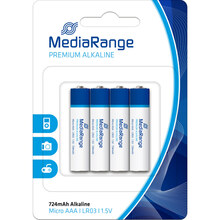 Батарейка MEDIARANGE Premium Alkaline AAA LR03 1.5V 4шт (MRBAT101)