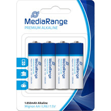 Батарейка MEDIARANGE Premium Alkaline AA LR6 1.5V 4шт (MRBAT104)