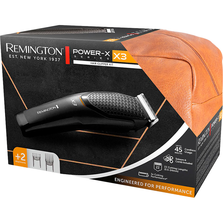 Фото Машинка для стрижки REMINGTON HC3000GP E51 X3 Power-X Series Giftpack (43312560100)