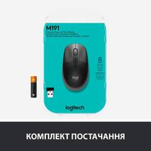 Мышь LOGITECH M190 Full Size Wireless Charcoal (910-005905)