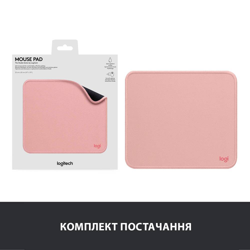 Заказать Коврик LOGITECH Studio Series Darker Rose (956-000050)