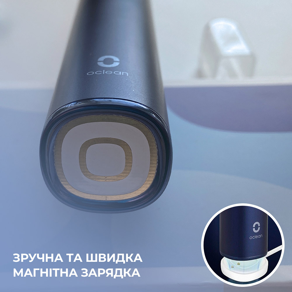 Изображение Зубная щетка Oclean F1 Dark Blue (Международная версия) (6970810551501)