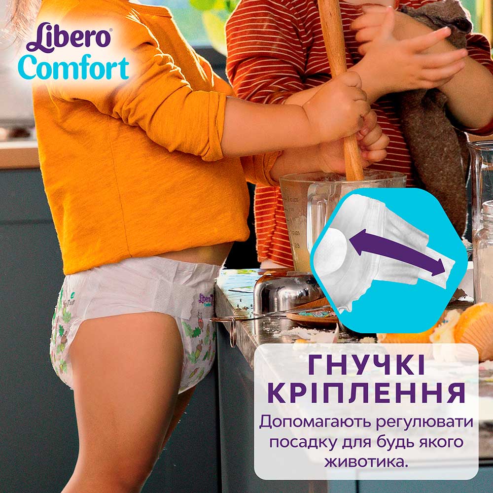 Фото Підгузки Libero Comfort 7-11 кг 4 80 шт (7322541756820)