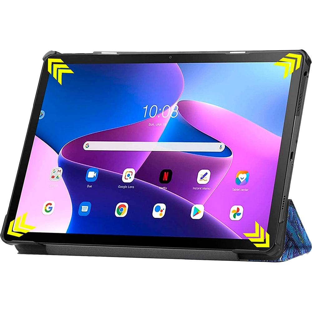 Чехол BECOVER Smart Case для Lenovo Tab M10 Plus TB-125F 3rd Gen 10.61" Red Wine (708307) Материал полиуретан