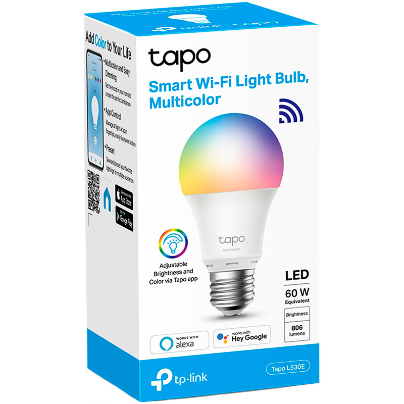 Заказать Умная лампа TP-LINK Wi-Fi Tapo L530E 4 шт N300 (TAPO-L530E-4-PACK)