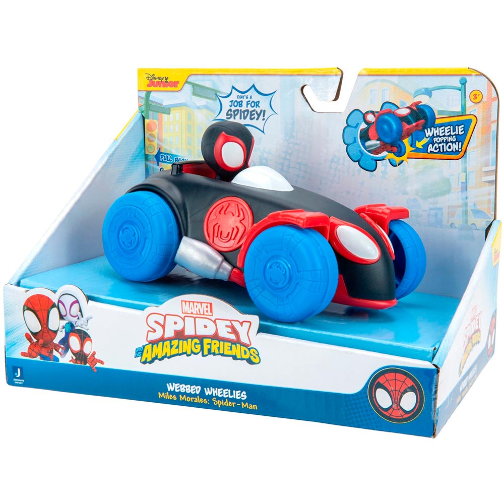 Заказать Машинка инерционная SPIDEY Pull Back Vehicle Spinn Майлз Моралес (SNF0017)