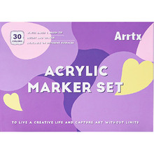 Акрилові маркери ARRTX AACM-0530A 30 кольорів (LC303144)