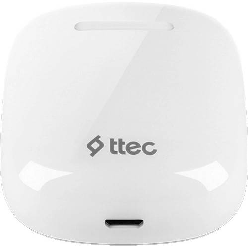 Гарнітура TTEC AirBeat Lite TWS White (2KM129B) Кріплення TWS (без дроту)