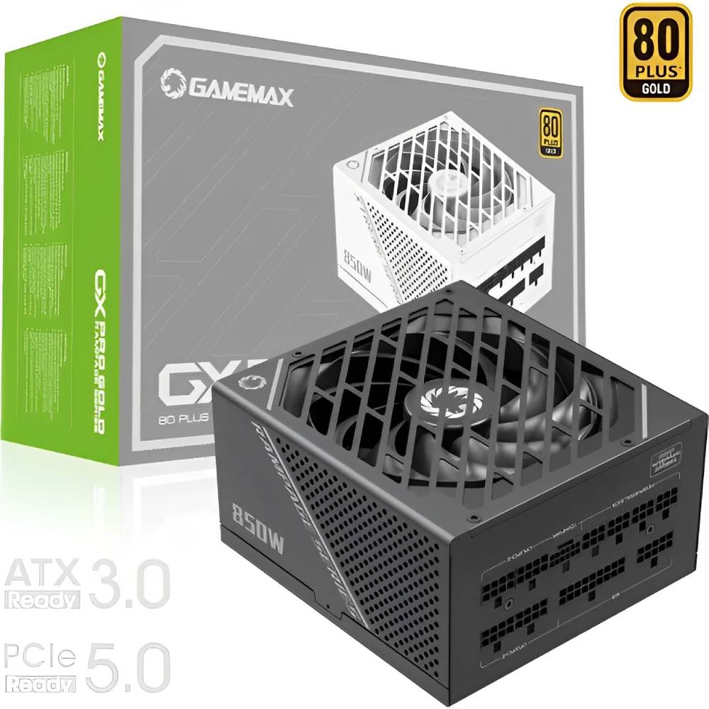 Фото Блок питания GAMEMAX GX-850 PRO BK 850W (ATX3.0 PCIe5.0)