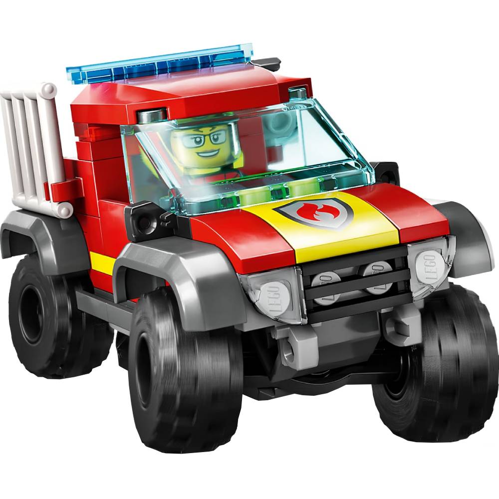 Зовнішній вигляд Конструктор LEGO City Fire Пожежно-рятувальний позашляховик (60393)