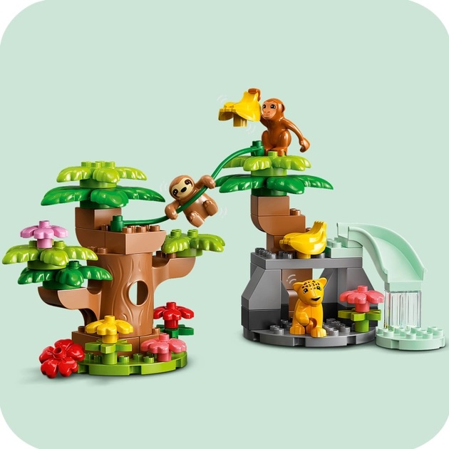 Заказать Конструктор LEGO DUPLO Town Дикие животные Южной Америки 71 деталь (10973)