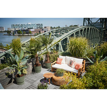 Горшок для растений ELHO Greenville Round 25 см Green (332433)