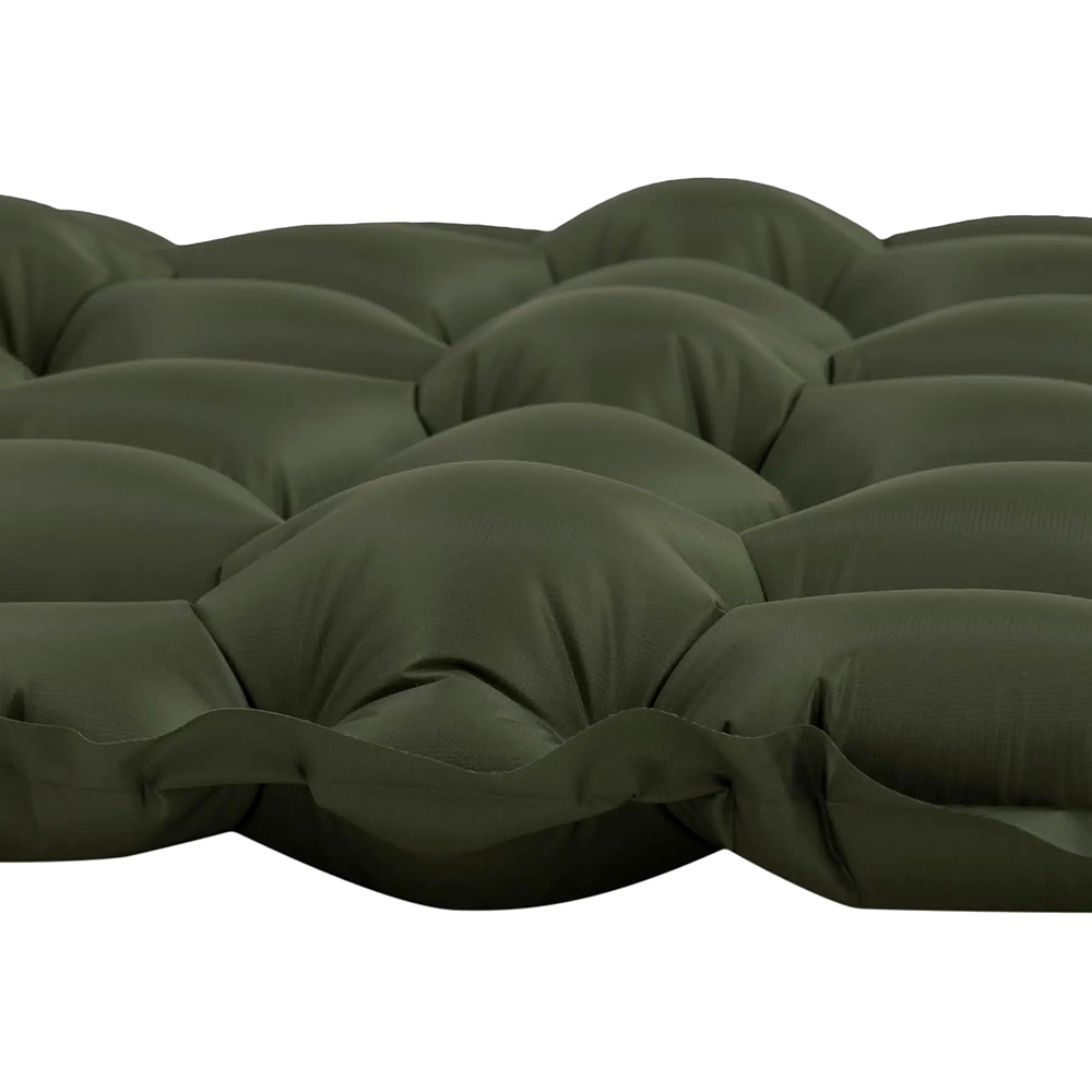 Фото Килимок HIGHLANDER надувний Nap-Pak Inflatable Sleeping Mat 5 cm Olive (AIR071)