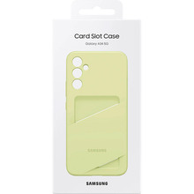 Чехол SAMSUNG Card Slot Case для Samsung Galaxy A34 Lime (EF-OA346TGEGRU)