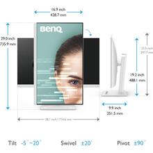 Монітор BENQ GW3290QT White (9H.LLHLA.TBE)