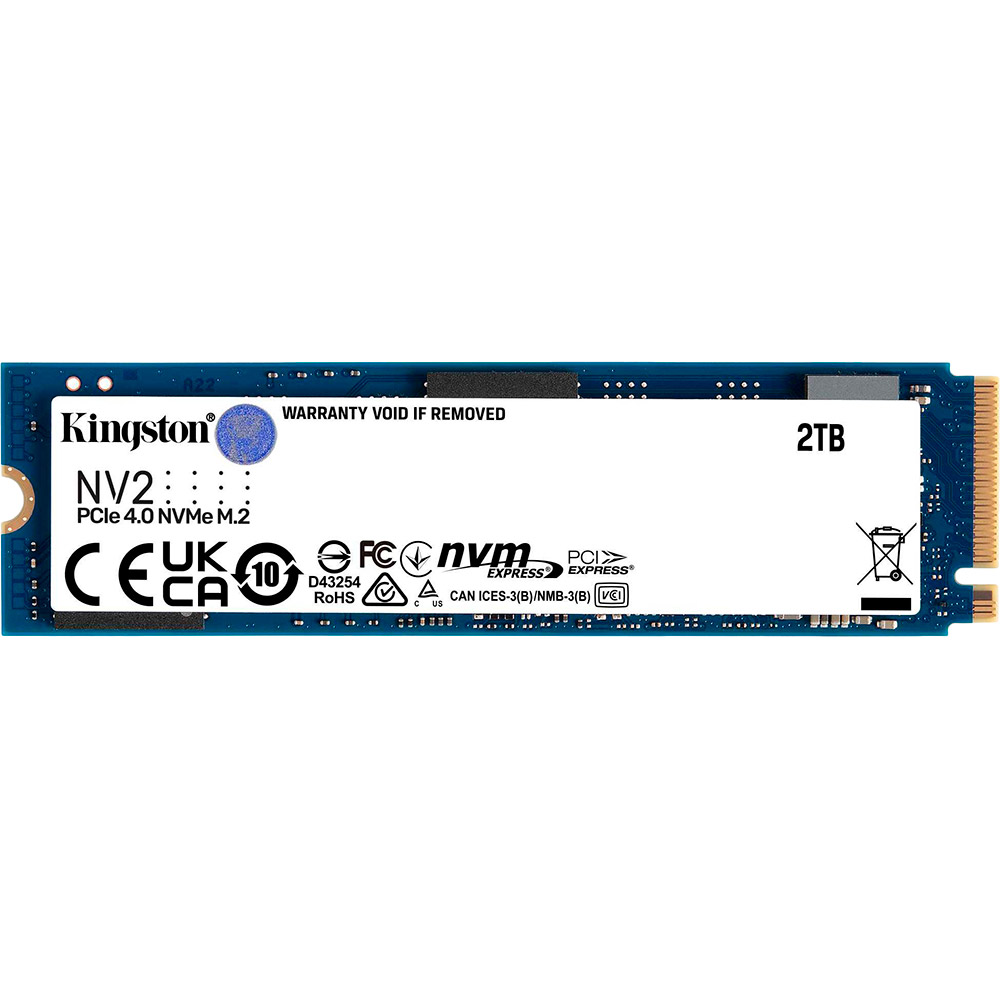 SSD накопичувач KINGSTON M.2 2TB NV2 2280 PCIe 4.0 NVMe SSD (SNV2S/2000G) SSD накопичувач KINGSTON M.2 2TB NV2 2280 PCIe 4.0 NVMe SSD (SNV2S/2000G)
