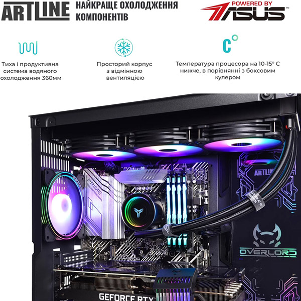 Комп'ютер ARTLINE Gaming X94 (X94v73) Серія процесора AMD Ryzen 7