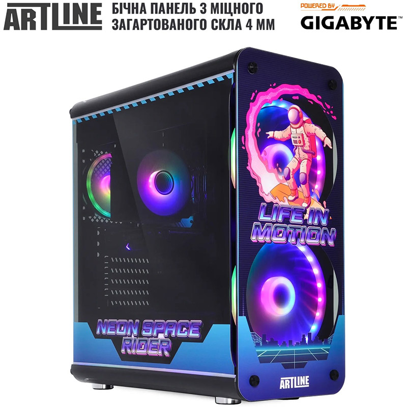 Фото Компьютер ARTLINE Overlord NEONv80 Gigabyte Edition(NEONv80GB)