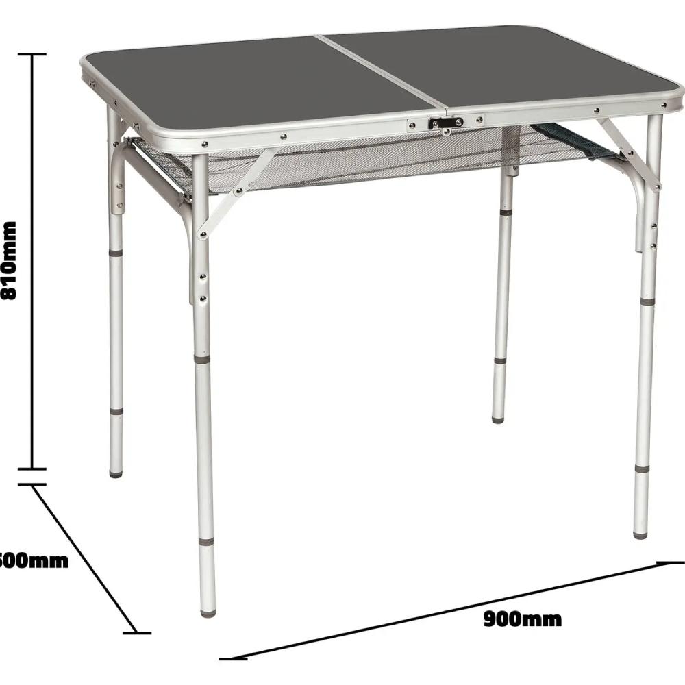 Фото Стіл BO-CAMP Case Model 90x60 cm Grey (1404393)