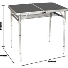 Стіл BO-CAMP Case Model 90x60 cm Grey (1404393)