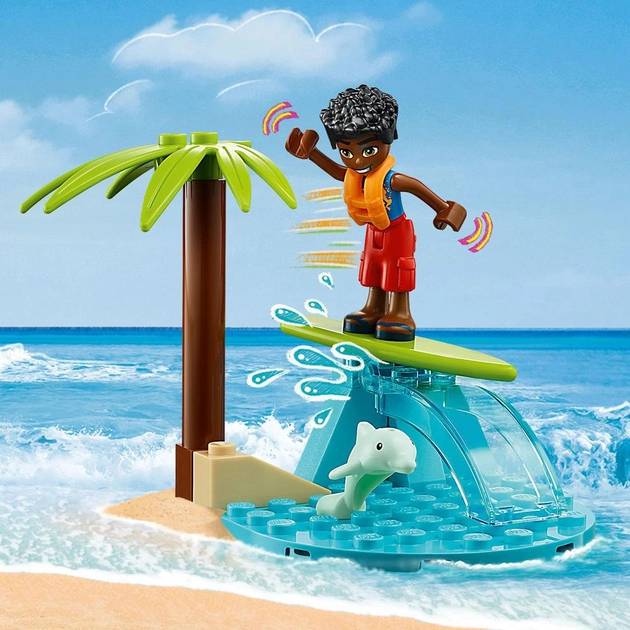 Фото Конструктор LEGO Friends Розваги на пляжному кабріолеті 61 деталей (41725)