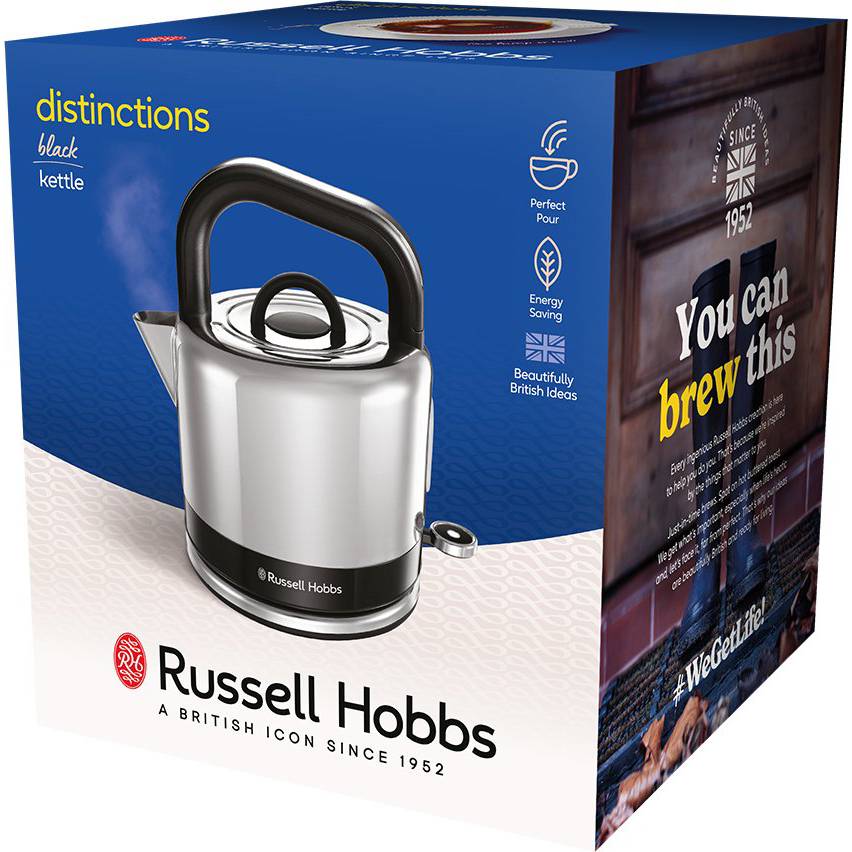 Фото Электрочайник Russell Hobbs Groove Grey (26420-70)