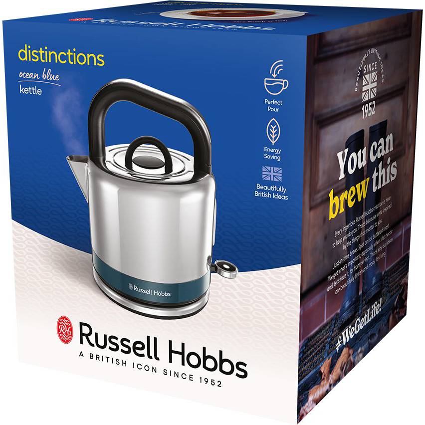 Фото Електрочайник Russell Hobbs Distinctions Ocean Blue (26421-70)