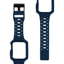 Бампер з ремінцем UAG Huntington для Apple Watch 45/44/42 Navy (194113R15252)