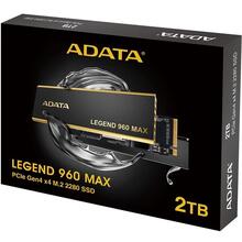 SSD накопитель ADATA M.2 2TB PCIe 4.0 LEGEND 960 MAX (ALEG-960M-2TCS)