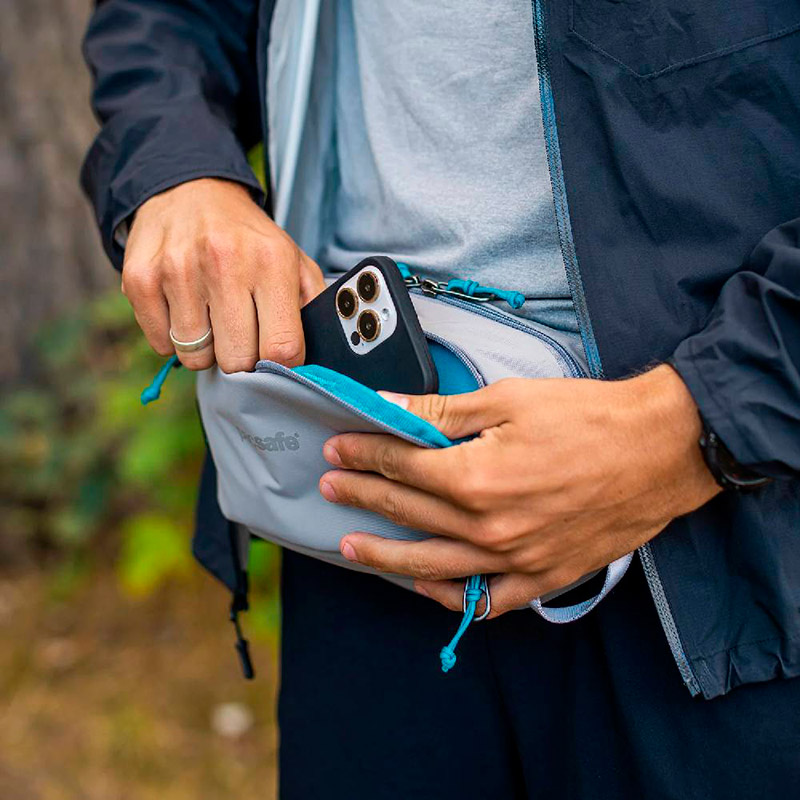Заказать Сумка на пояс PACSAFE Eco Anti-Theft Waist Pack Grey (41104145)