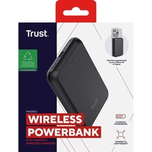 Powerbank TRUST Magnetic WL 5000 mAh Black (24877_TRUST)