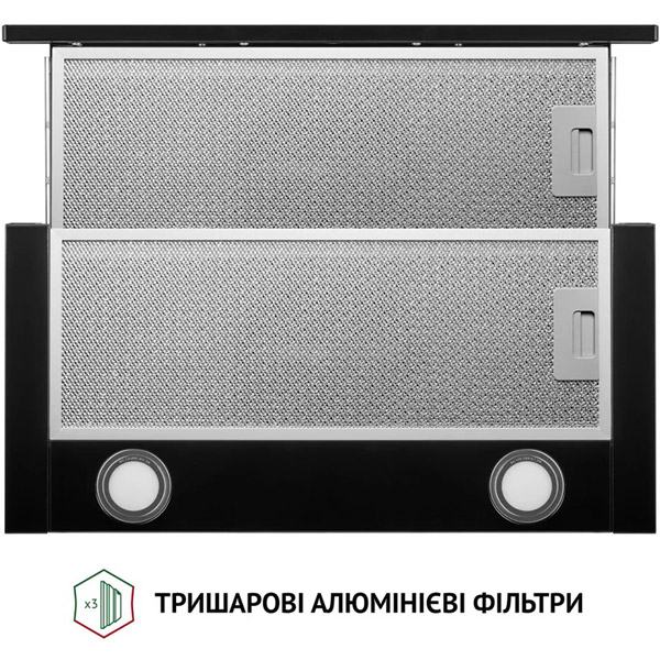 Внешний вид Вытяжка PERFELLI TL 6212 BL 700 LED (РН019402)