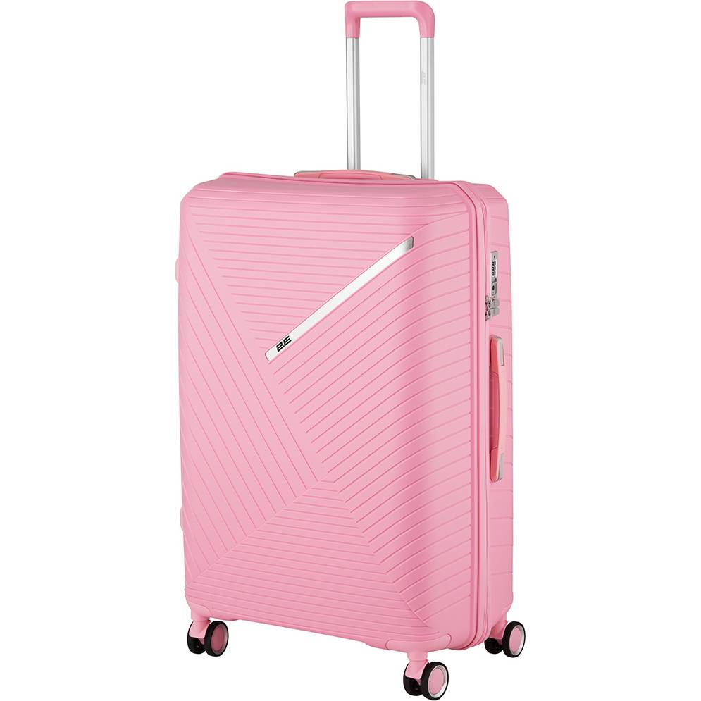 Валіза 2E SIGMA L 4 колеса Pink (2E-SPPS-L-PK)