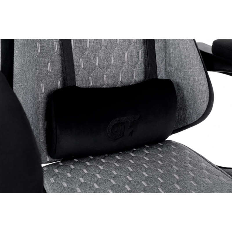 Фото Кресло GT RACER X-2324 Fabric Gray/Black Suede