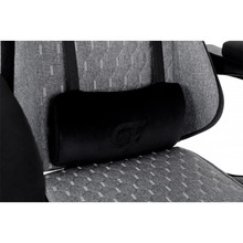 Кресло GT RACER X-2324 Fabric Gray/Black Suede