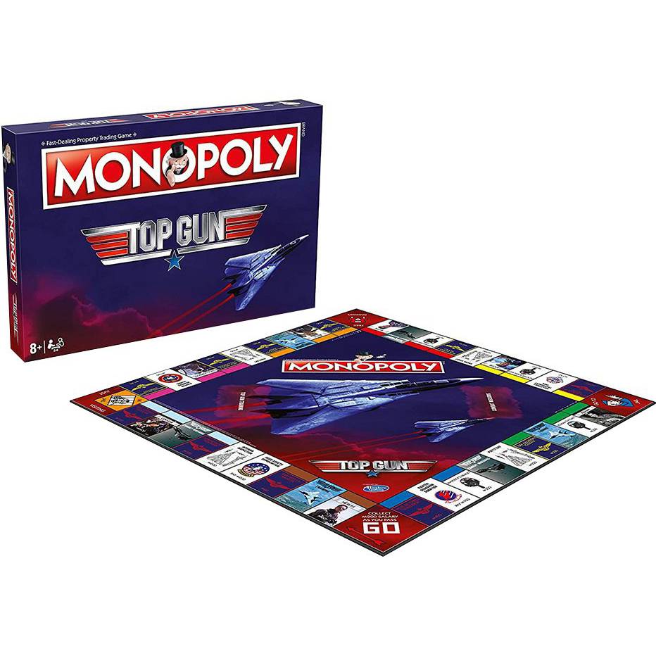 Фото Настільна гра WINNING MOVES TOP GUN Monopoly Winning Moves UK (WM00548-EN1-6)