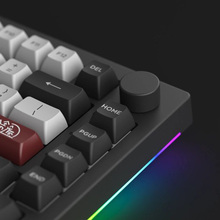 Клавіатура AKKO 5075B Plus Dracula V3 Cream Yellow RGB