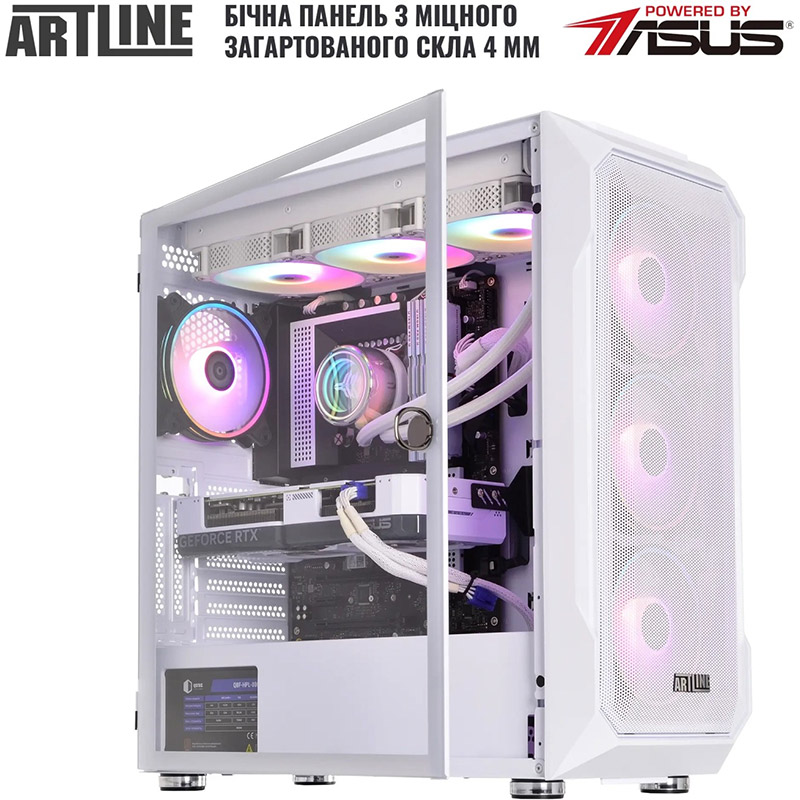 Фото Комп'ютер ARTLINE Gaming X93WHITE Windows 11 Home (X93WHITEv03Win)