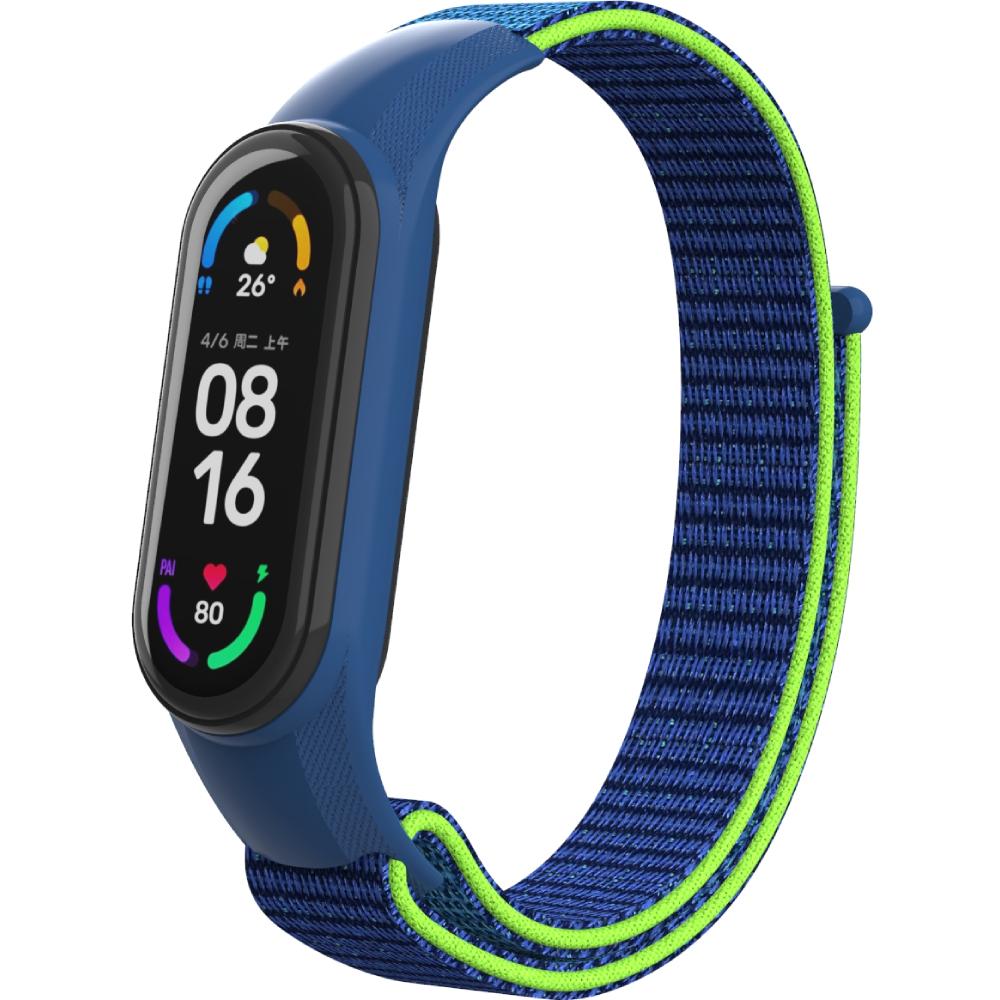 Ремінець ARMORSTANDART Xiaomi Mi Band 7/6/5/4 Blue/Green (ARM67844