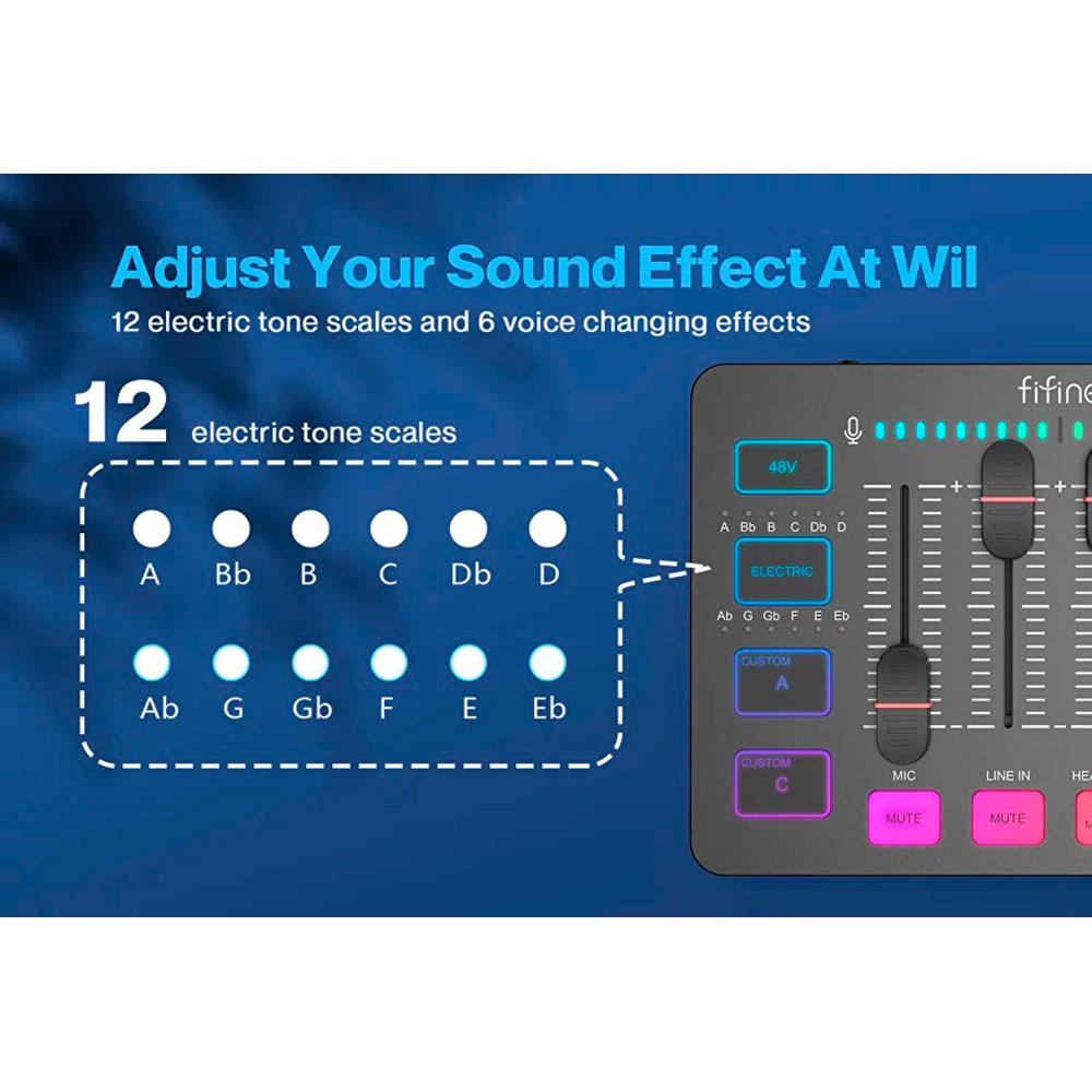 Покупка Мікшер FIFINE SC3 Sound Card