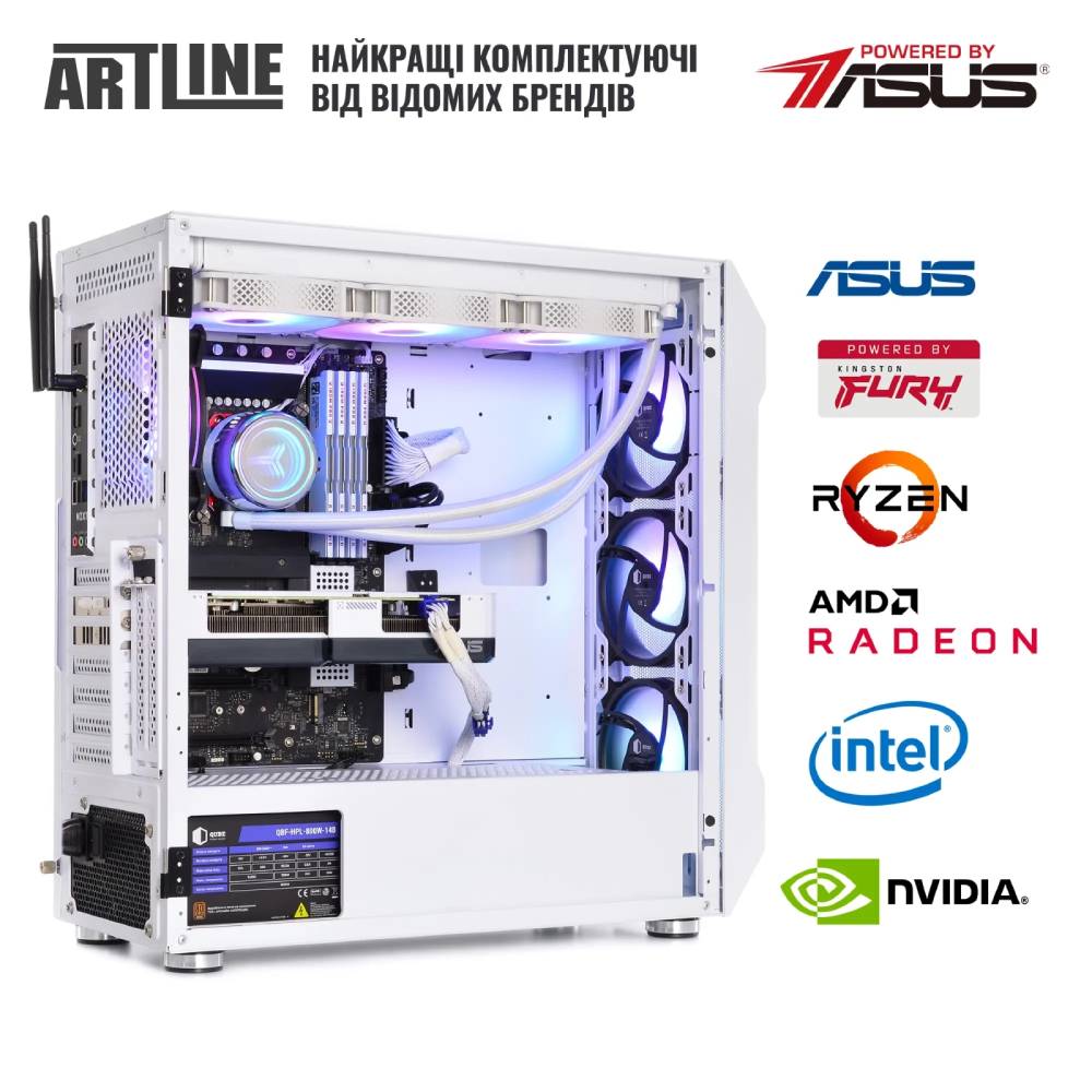 Компьютер ARTLINE Gaming X99WHITE Windows 11 Home (X99WHITEv06Win) Серия процессора Intel Core i9