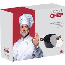 Кастрюля BRAVO CHEF 28 см 6.6 л (BC-2101-28)