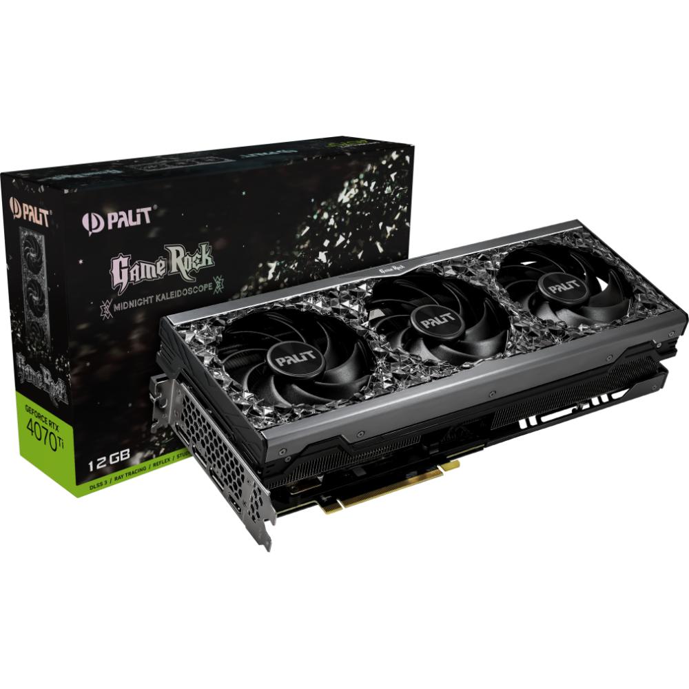 В Україні Відеокарта PALIT-XPERTVISION RTX4070TI GameRock 12GB 192Bit 2610/21000MHz (NED407T019K9-1045G)