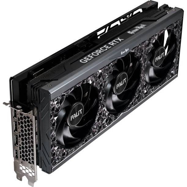 Фото Видеокарта PALIT GeForce RTX 4070 TI GAMEROCK OC 12GB 192Bit 2775/21000MHz (NED407TU19K9-1045G)